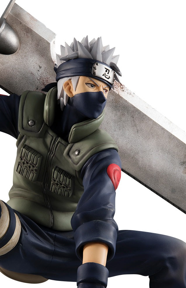 Megahouse Naruto Shippuden Kakashi Hatake G.E.M. Series Great Ninja War Version 15th Anniversary