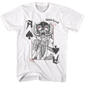 Motorhead - King Of Aces - American Classics - Solid White Adult Short Sleeve T-Shirt