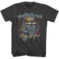 Motorhead - Japanese Tour - American Classics - Solid Gray Adult Short Sleeve T-Shirt