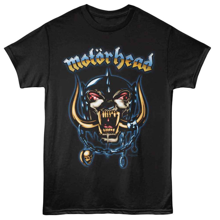 Motorhead - Chain - Solid Adult Unisex Short Sleeve T-Shirt - Black