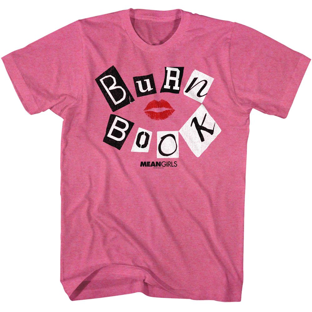 Mean Girls - Burn Book - American Classics - Adult Short Sleeve T-Shirt