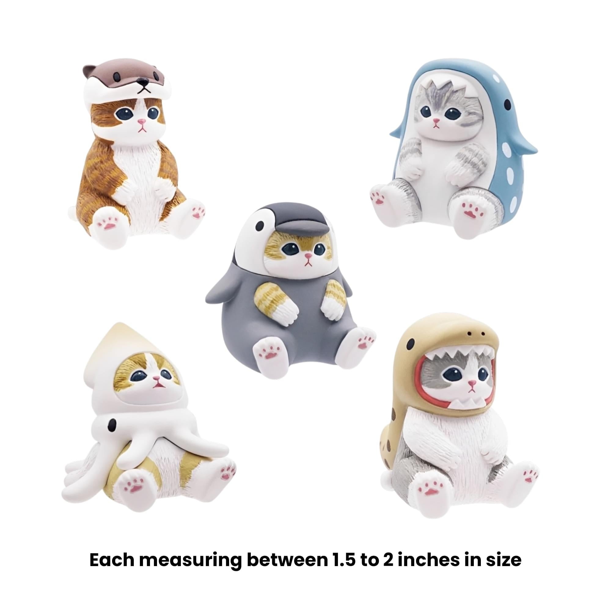 Mofusand - Marine Life Meow Sitting Pose Blind Box