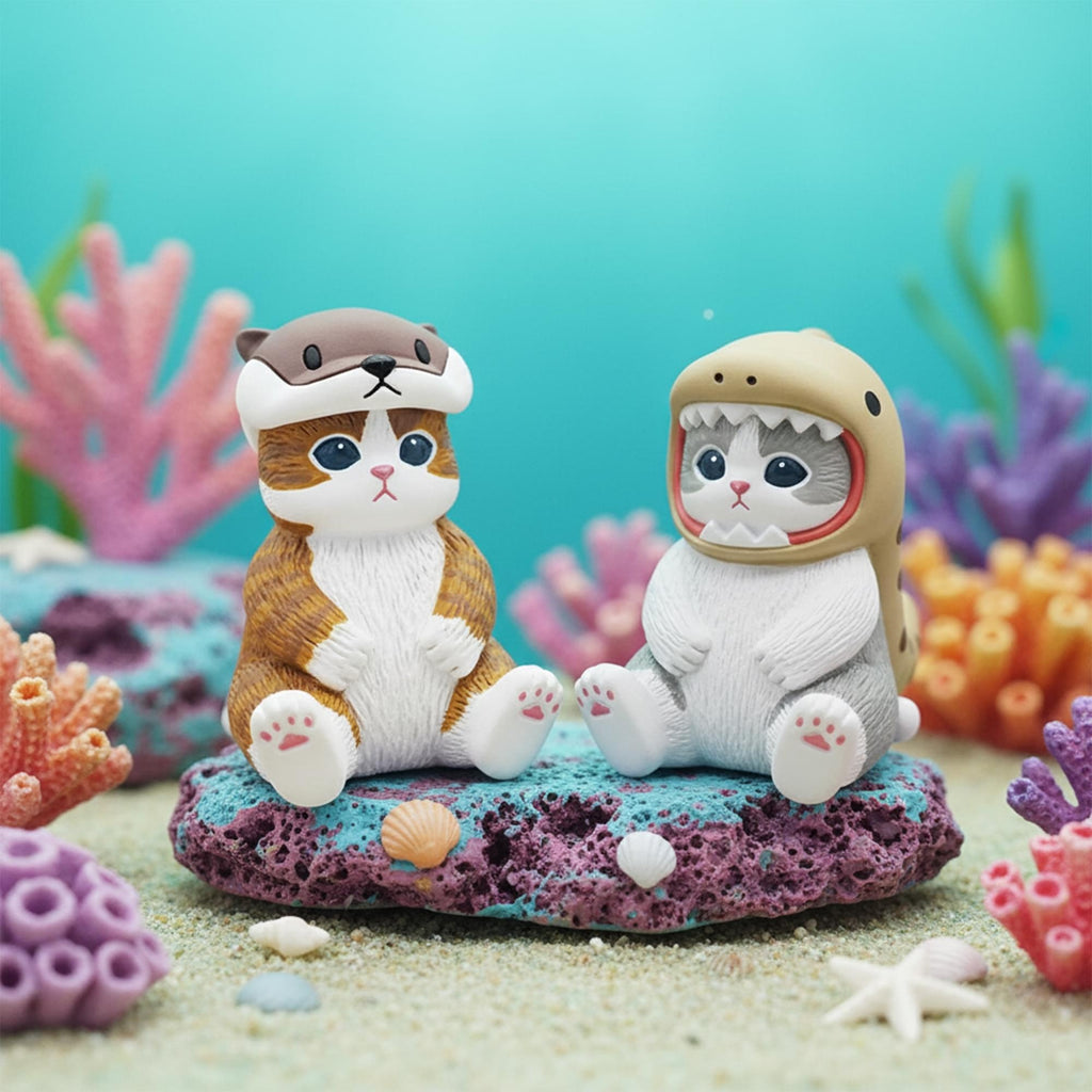 Mofusand - Marine Life Meow Sitting Pose Blind Box