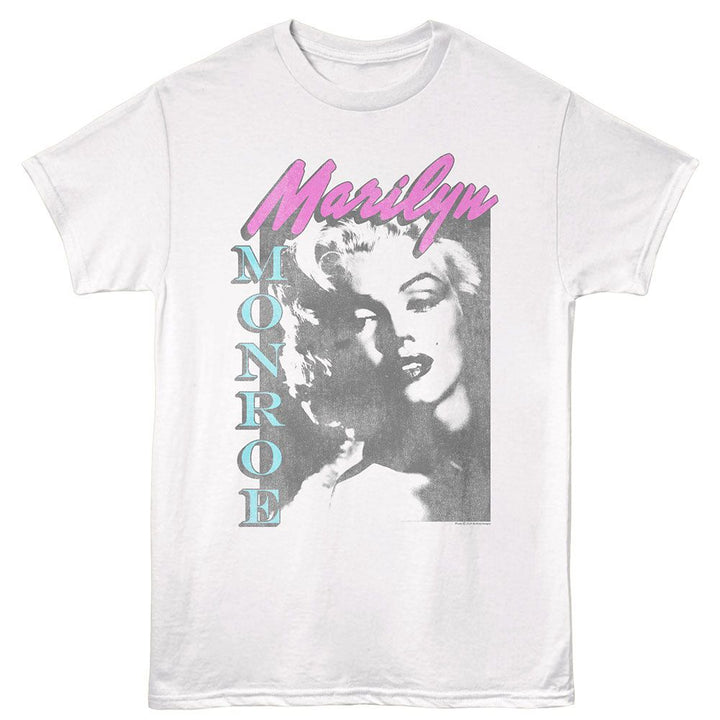 Marilyn Monroe - Faces - American Classics - White Adult Short Sleeve T-Shirt