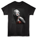Marilyn Monroe - Black & White Iconic Photo - American Classics - Black Adult Short Sleeve T-Shirt