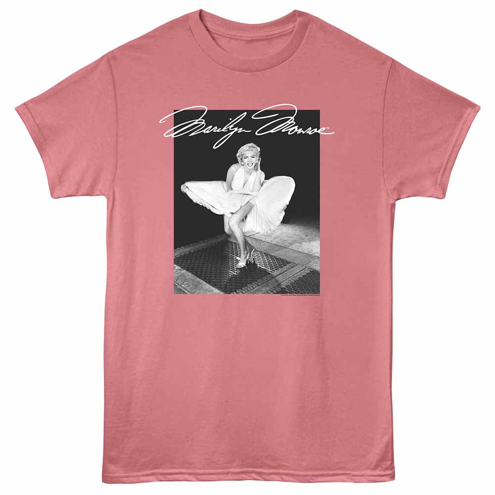Marilyn Monroe - Windy Subway Grating - Unisex Short Sleeve T-Shirt - Mauvelous