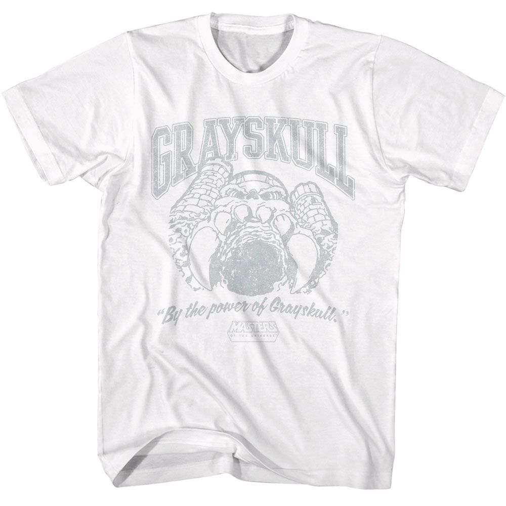 Masters Of The Universe - Grayskull Collegiate - American Classics - Solid White Adult Short Sleeve T-Shirt