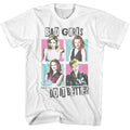 Melrose Place - Bad Girls - American Classics - White Front Print Adult Short Sleeve T-Shirt