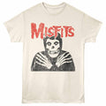 Misfits - Crossed Arms - Front Print Adult Short Sleeve Solid T-Shirt - Natural