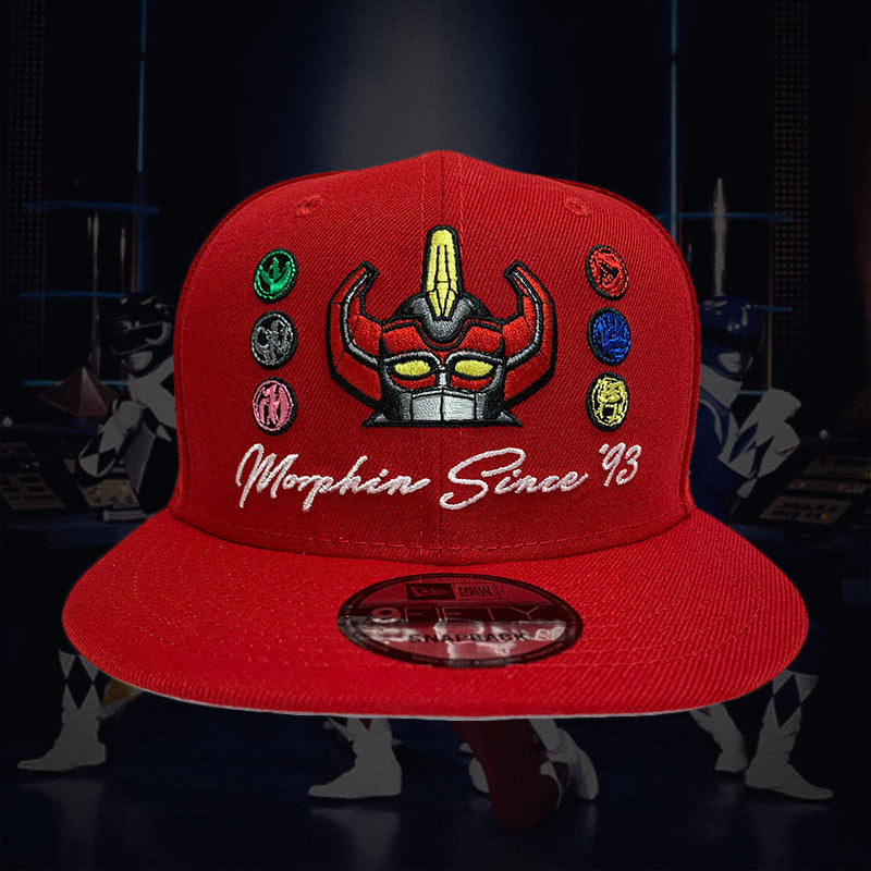 New Era 9FIFTY Power Rangers Morphin Since '93 Snapback Hat Cap