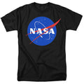 NASA - Meatball Logo - Adult Unisex Short Sleeve T-Shirt - Black
