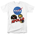 NASA - Apollo - Adult Unisex Short Sleeve T-Shirt - White