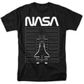 NASA - Shuttle - Adult Unisex Short Sleeve T-Shirt - Black