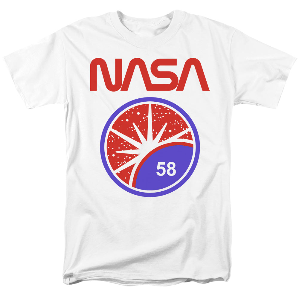 NASA - Stars - Adult Unisex Short Sleeve T-Shirt - White