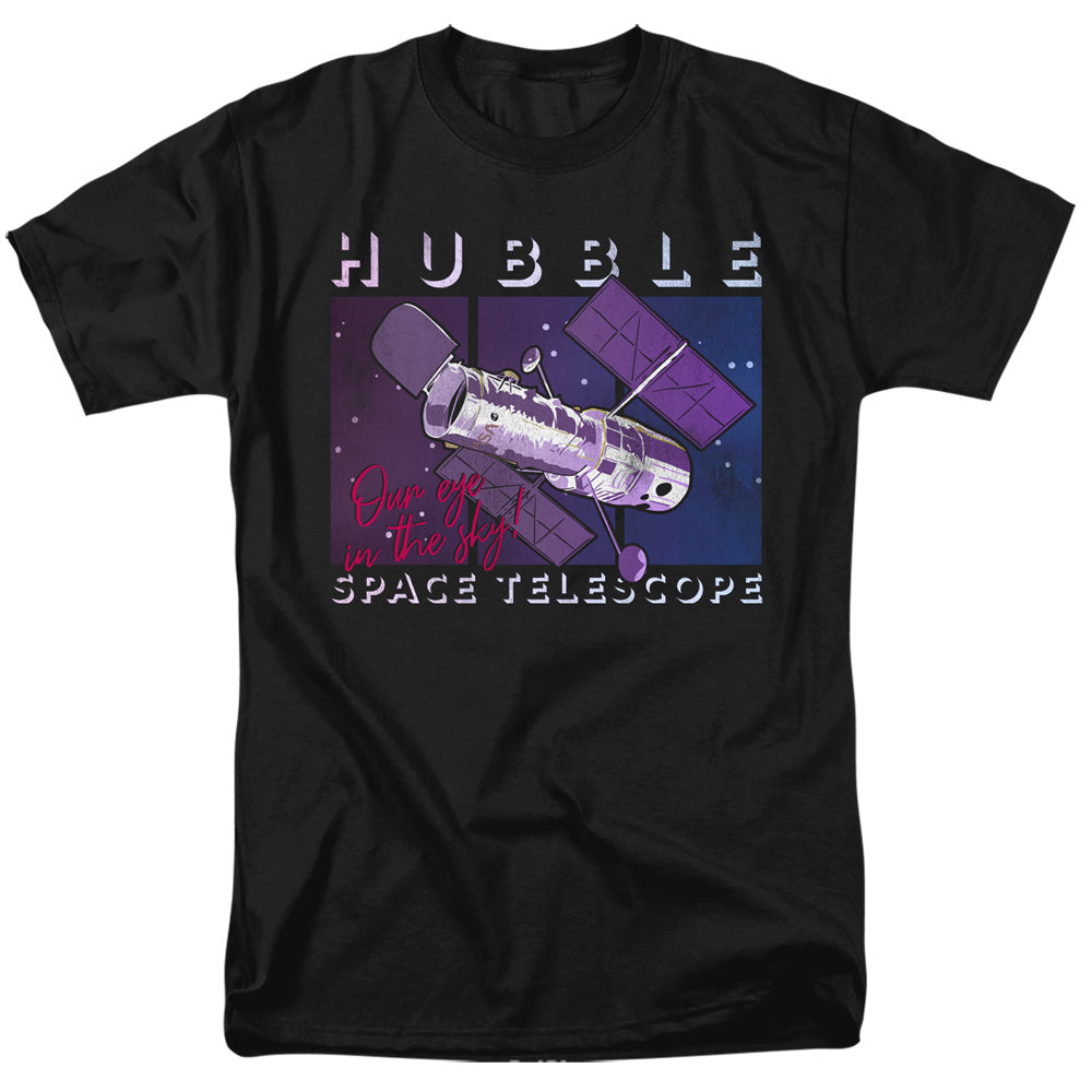 NASA - Eye In The Sky - Adult Unisex Short Sleeve T-Shirt - Black