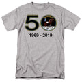NASA - Apollo 11 50th - Adult Unisex Short Sleeve T-Shirt - Gray