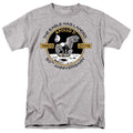 NASA - Apollo Circle 50th - Adult Unisex Short Sleeve T-Shirt - Gray
