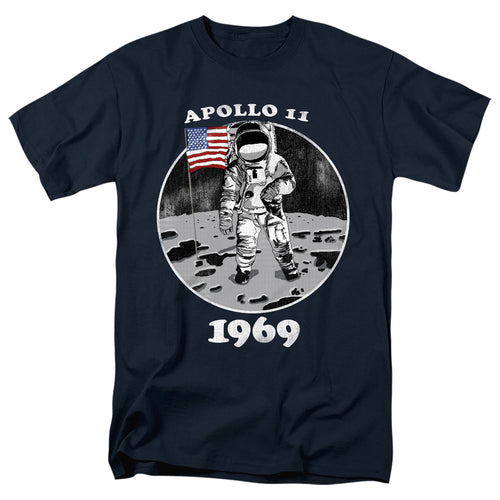 NASA - Not Fake - Adult Unisex Short Sleeve T-Shirt - Blue