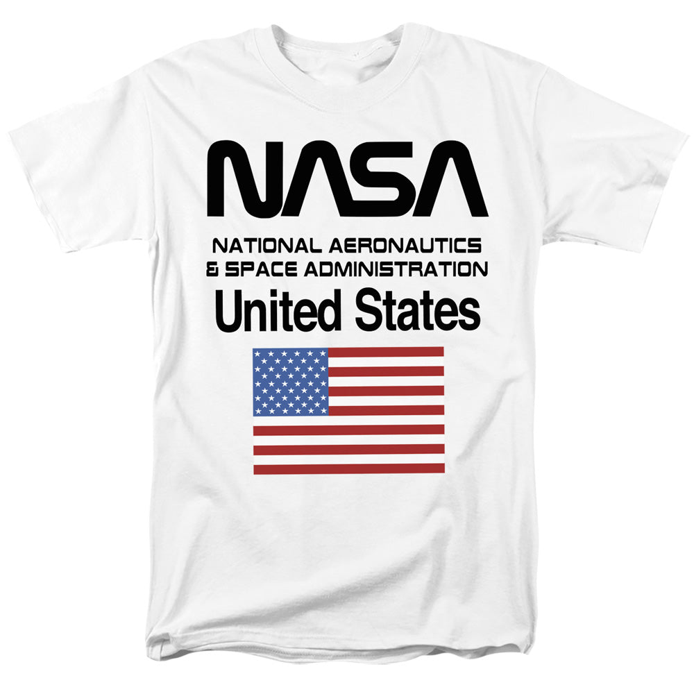NASA - Administration - Adult Unisex Short Sleeve T-Shirt - White
