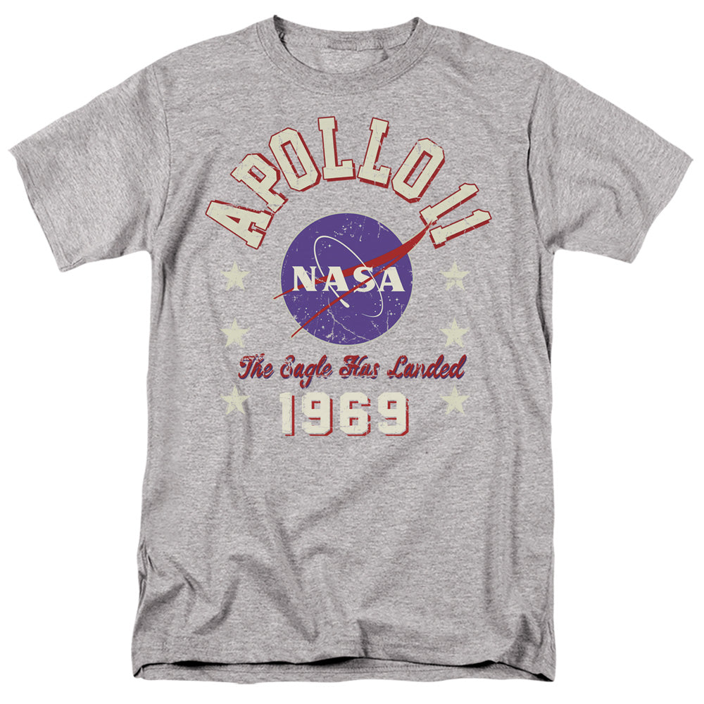 NASA - 1969 1 - Adult Unisex Short Sleeve T-Shirt - Gray