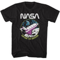 NASA - Explore The Universe - American Classics - Solid Black Adult Short Sleeve T-Shirt