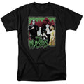 The Munsters - Normal Family - Adult Unisex Short Sleeve T-Shirt - Black