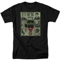 The Munsters - Blocks - Adult Unisex Short Sleeve T-Shirt - Black