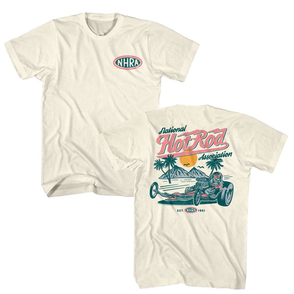 NHRA - Tropical - American Classics - Adult Short Sleeve T-Shirt