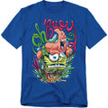 SpongeBob SquarePants - Oh Buoy - Adult Unisex Short Sleeve T-Shirt - Blue