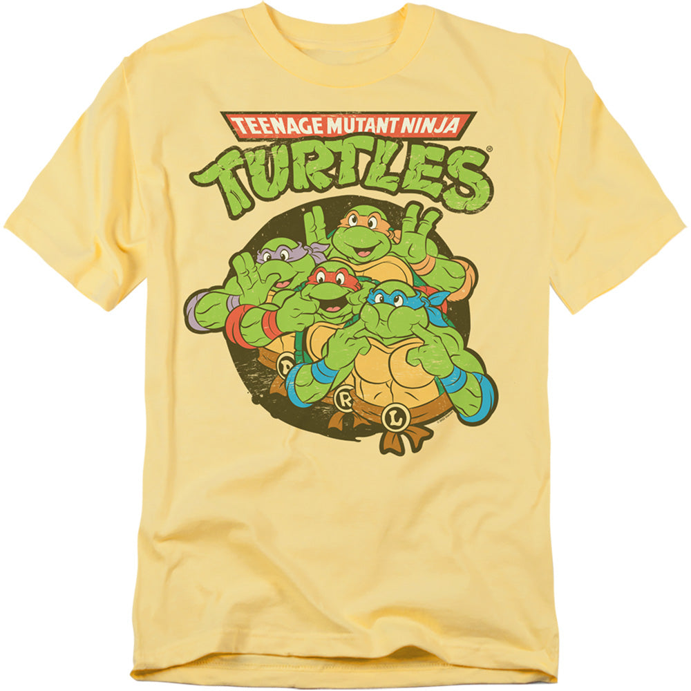 Teenage Mutant Ninja Turtles - Silly Turtles - Adult Unisex T-Shirt - Gray