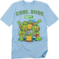 Teenage Mutant Ninja Turtles Cool Dude Department Adult Unisex T-Shirt Black