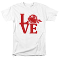 Teenage Mutant Ninja Turtles Valentine's Day Love Adult Unisex T-Shirt White