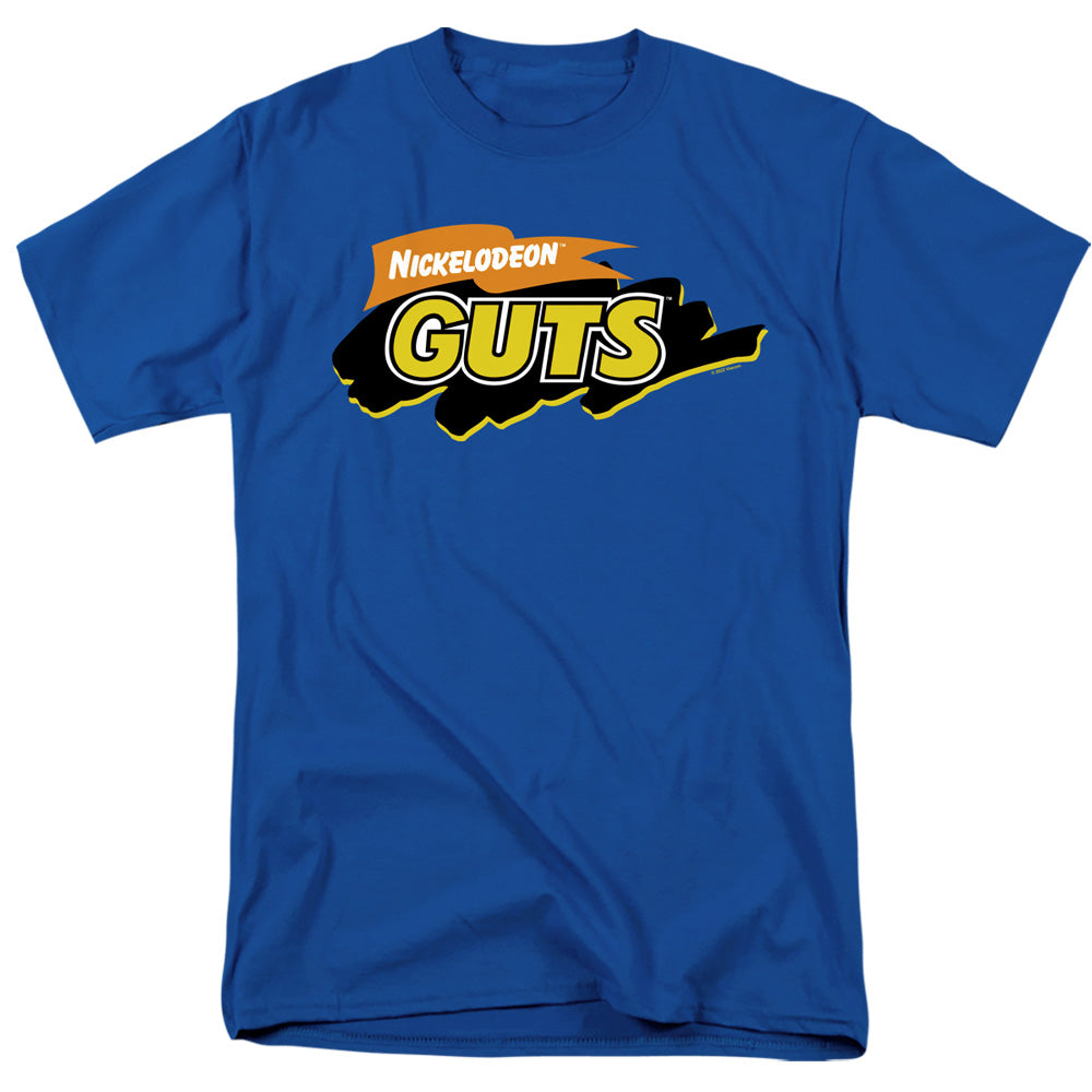 Nickelodeon - Guts Logo - Adult Unisex Short Sleeve T-Shirt - Blue