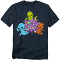 Rugrats - Babies Run For The Hills - Adult Unisex Short Sleeve T-Shirt - Blue