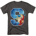 Ren And Stimpy - S Is For Stimpy - Adult Unisex Short Sleeve T-Shirt - Gray