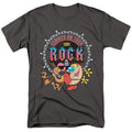 Ren And Stimpy - Eediots On Tour - Adult Unisex Short Sleeve T-Shirt - Gray