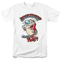 Ren And Stimpy - Adulting What's That? - Adult Unisex T-Shirt - White