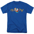 Ren And Stimpy - Oh Joy - Adult Unisex Short Sleeve T-Shirt - Blue