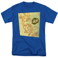 Ren And Stimpy - Joy! - Adult Unisex Short Sleeve T-Shirt - Blue