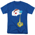 Ren And Stimpy - Don't Pick At Me! - Adult Unisex Short Sleeve T-Shirt - Blue