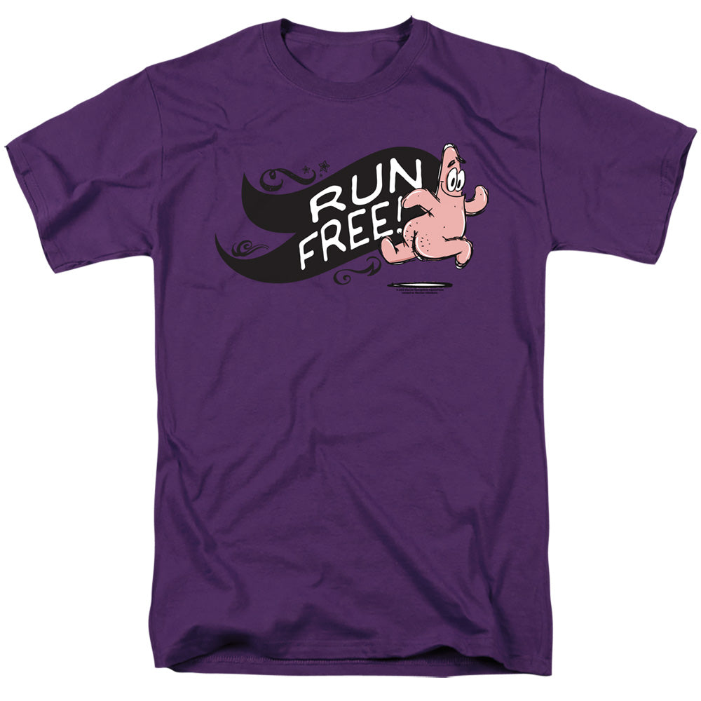 SpongeBob SquarePants - Run Free! - Adult Men T-Shirt