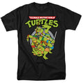 Teenage Mutant Ninja Turtles - Tmnt Group - Adult Unisex T-Shirt - Black
