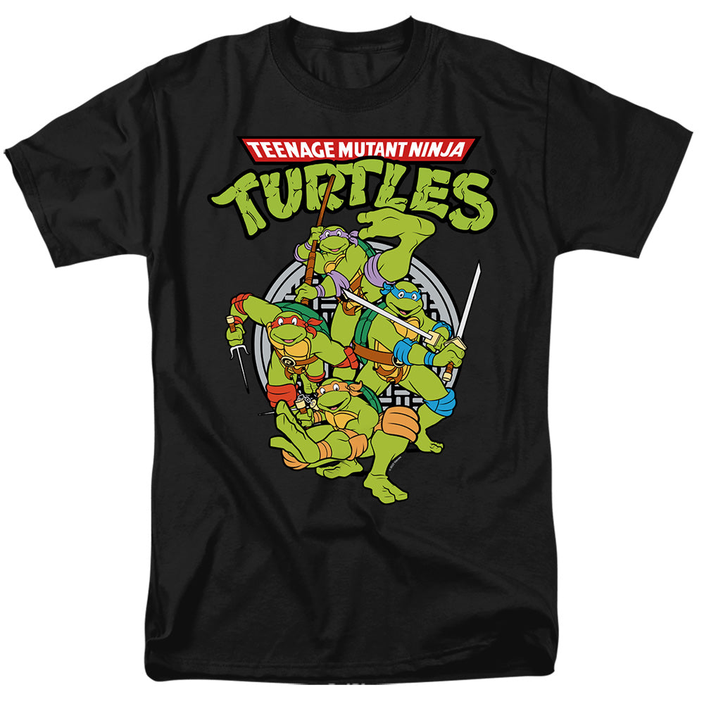 Teenage Mutant Ninja Turtles - Tmnt Group - Adult Unisex T-Shirt - Black