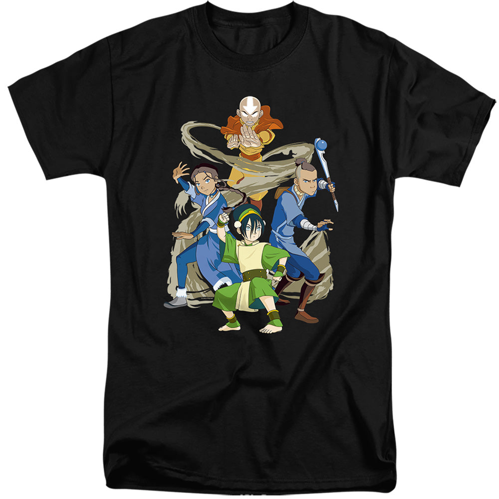 Avatar The Last Airbender - Team Avatar Elements - Adult Men T-Shirt