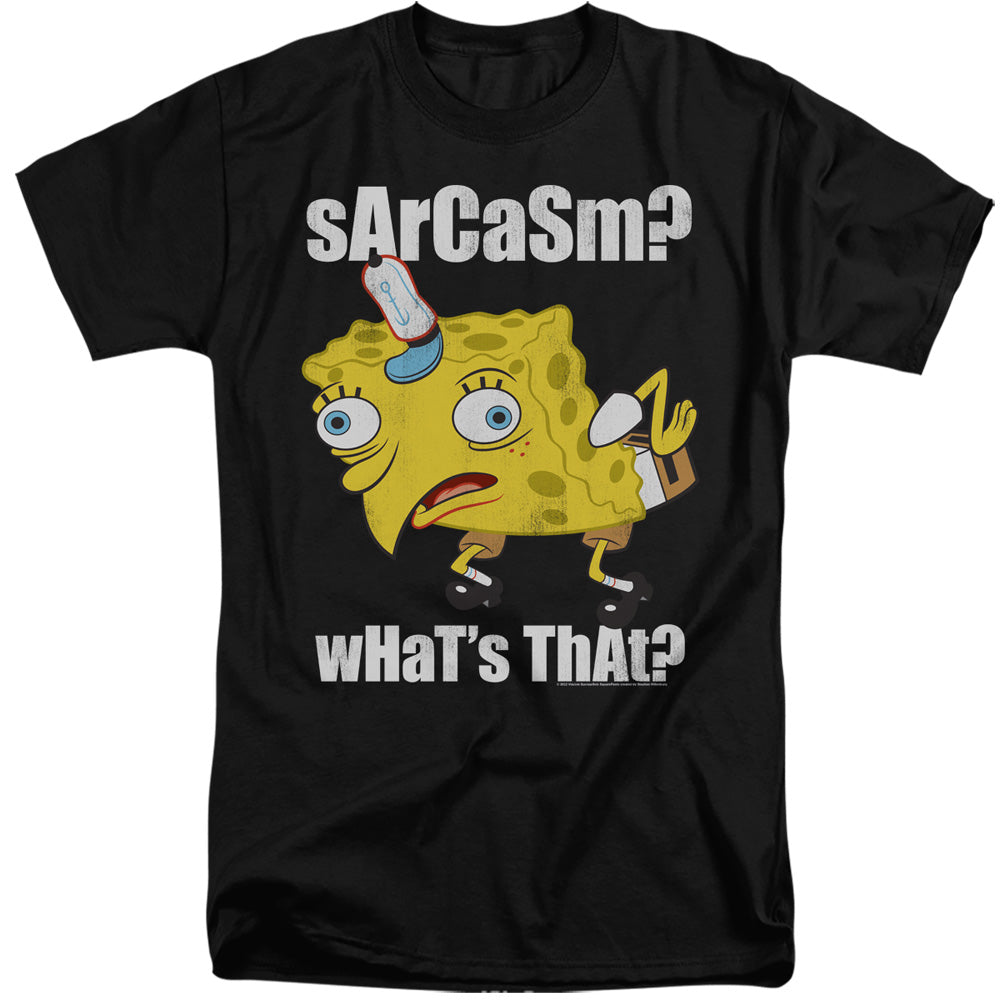 SpongeBob SquarePants - Sarcasm Meme - Adult Men T-Shirt