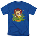 The Wild Thornberrys - Sneak Attack - Adult Unisex Short Sleeve T-Shirt - Blue