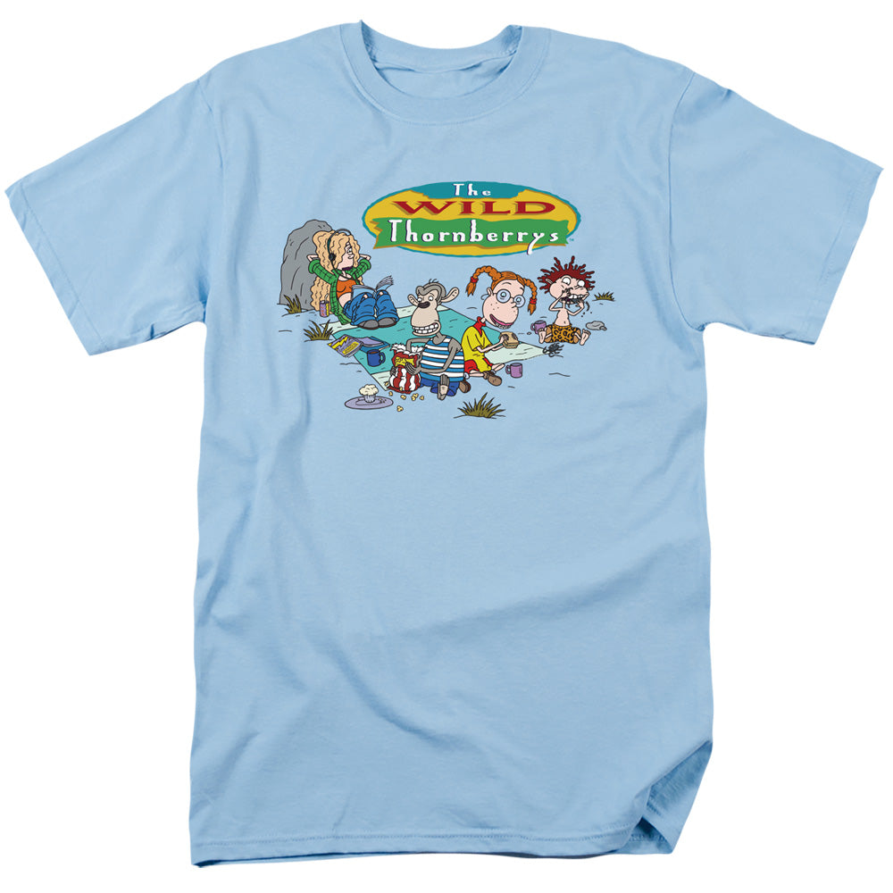 The Wild Thornberrys Eliza, Darwin, Donny And Debbie Adult Unisex T-Shirt Blue