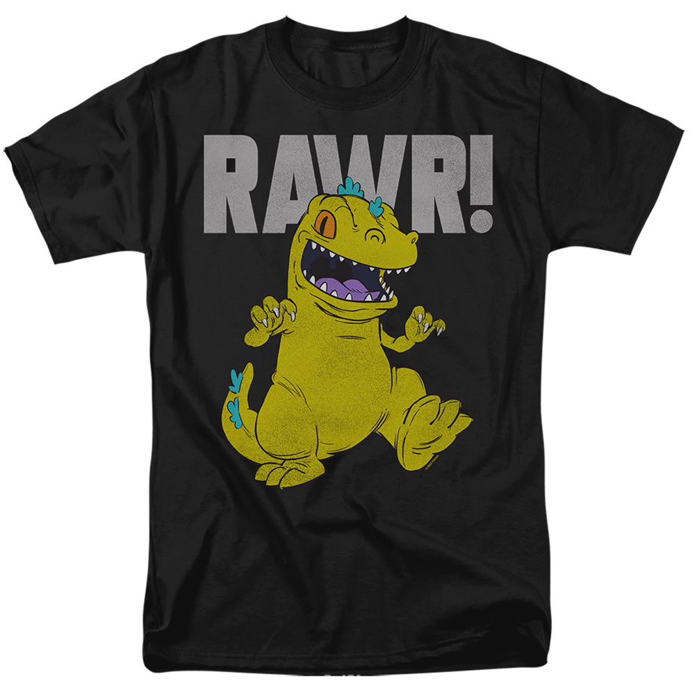 Rugrats - Reptar - Adult Unisex Short Sleeve T-Shirt - Black