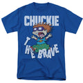 Rugrats - Chuckie The Brave - Adult Unisex Short Sleeve T-Shirt - Blue