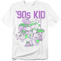 Nickelodeon - 90's Kid - Adult Unisex Short Sleeve T-Shirt - White